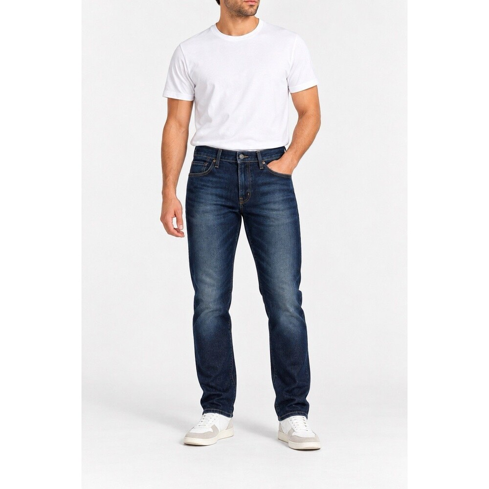 Levi’s 511 Slim Fit Men’s Jeans 36x34 Dark Wash Blue Denim Faded D